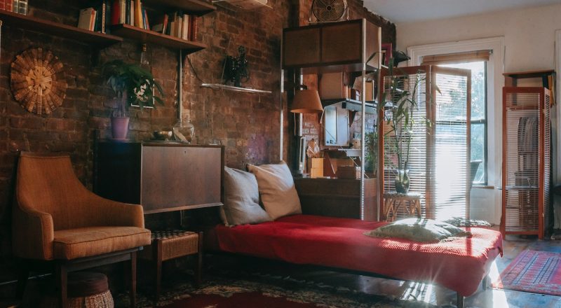 Casa que mostra tendência de decoração dos anos 80