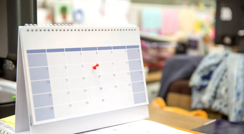 Calendário Promocional